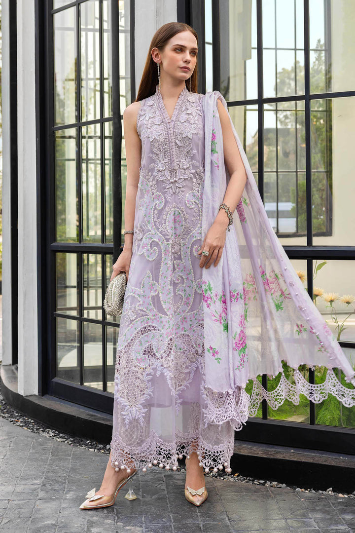 3 Piece Unstitched Embroidered Lawn Suit Lawn EL02612-999-LIA