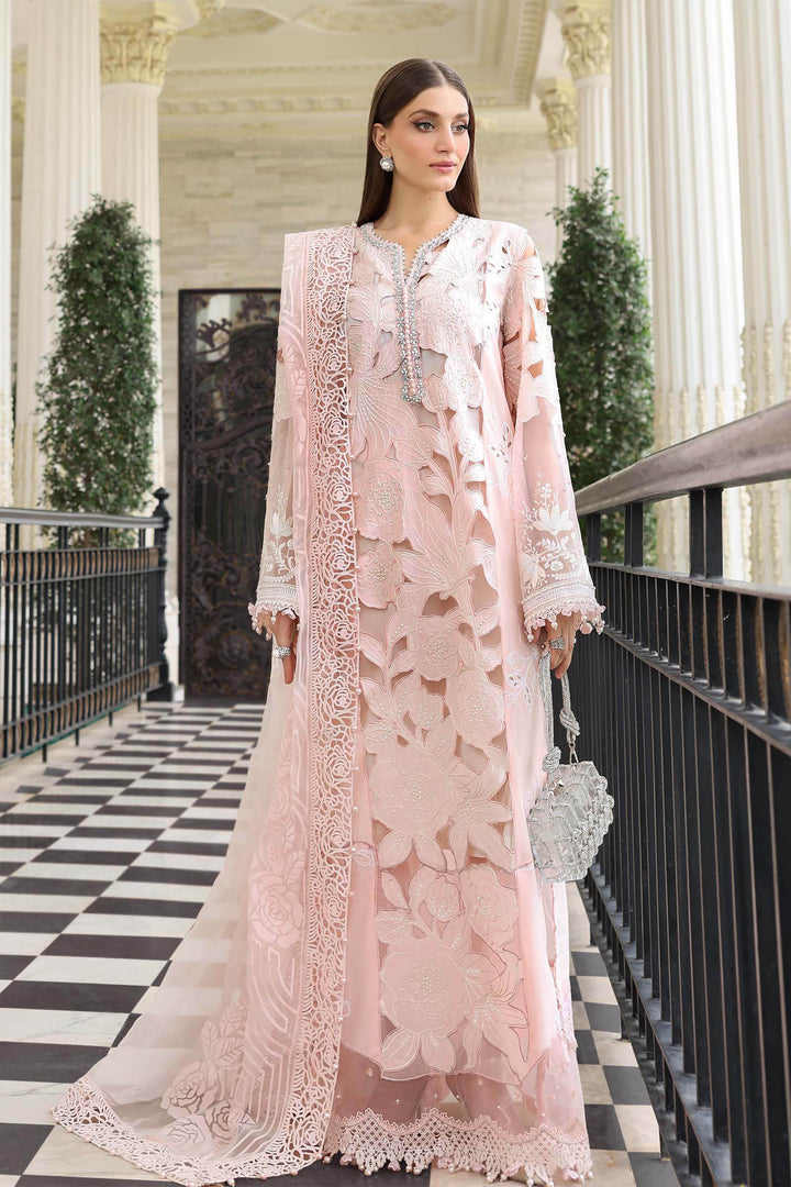 3 Piece Unstitched Embroidered Lawn Suit Lawn EL02602-999-PCH