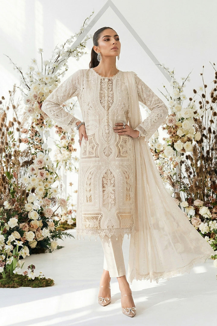 3 Piece Embroidered Lawn Suit Eid Collection DS2608A-SML-00A