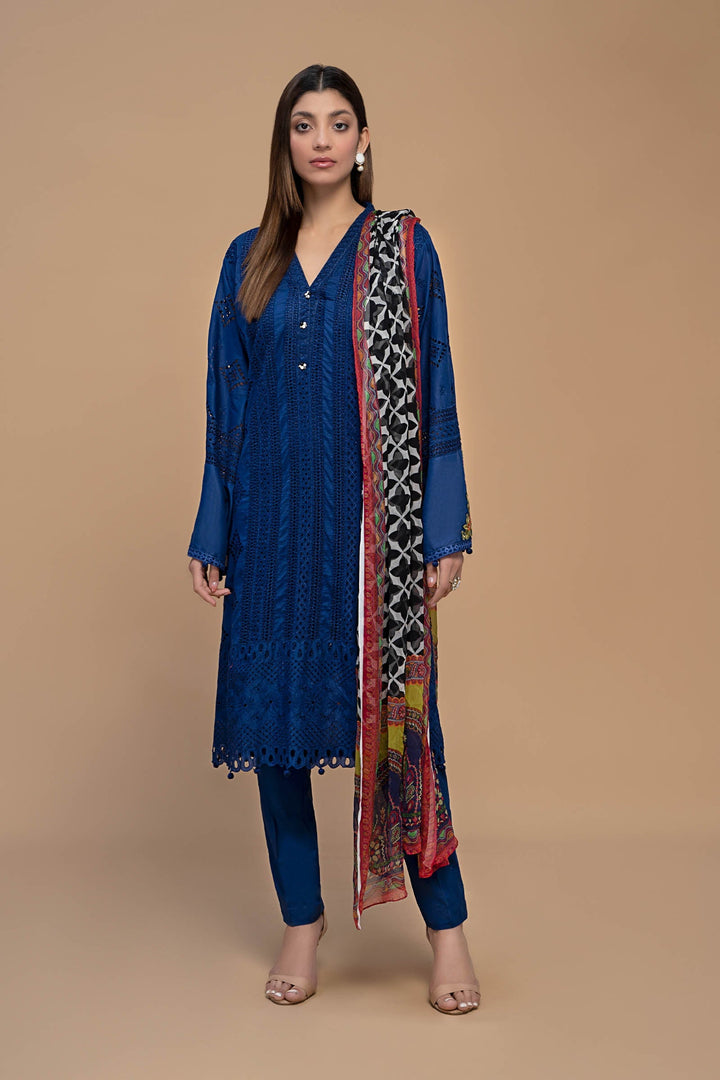 Suit Blue DW-EF23-07 Luxury Pret DWE2307-ESM-BLU