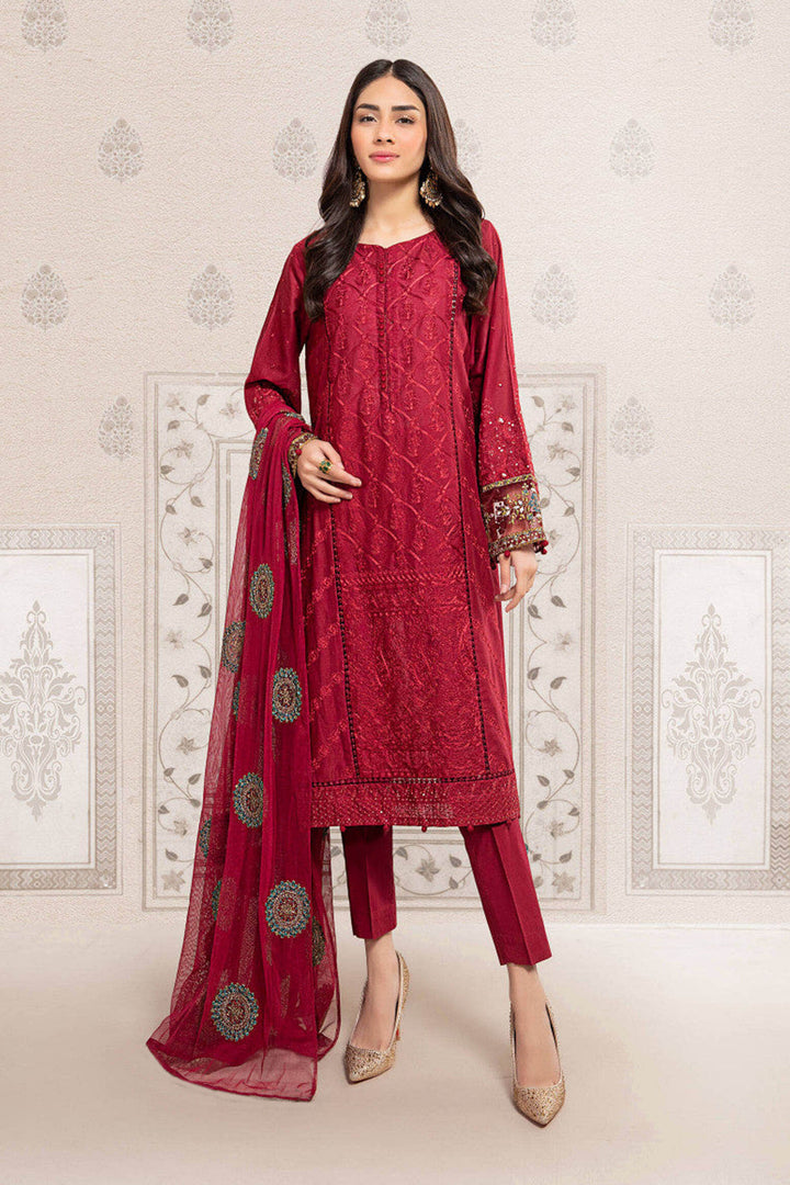 Suit Red DW-EF22-20 Luxury Pret DWE2220-ESM-RED