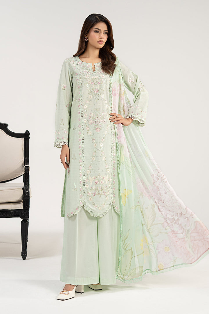 3 Piece Embroidered Dobby Jacquard Suit Luxury Pret DWA2619-ESM-MGR