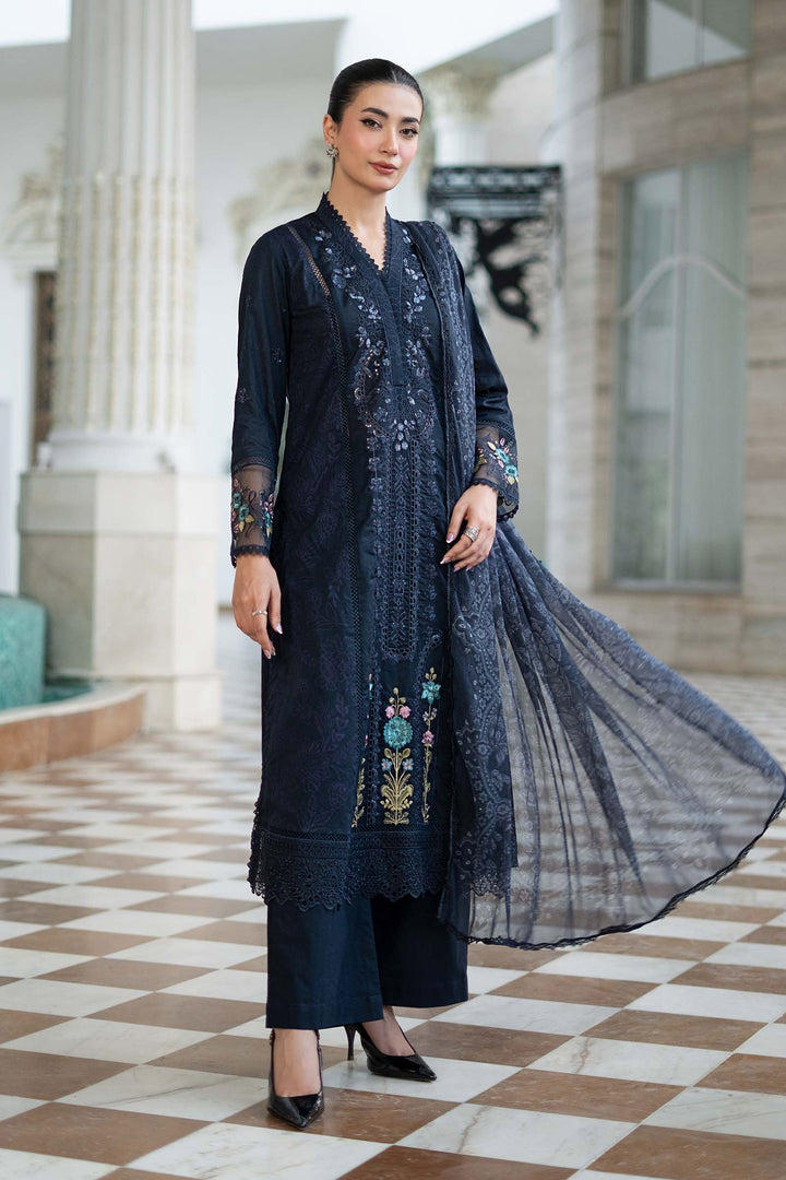 3 Piece Embroidered Lawn Suit Luxury Pret DWA2685-ESM-NBU