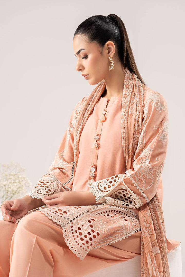 3 Piece Embroidered Dobby Lawn Suit Luxury Pret DWE2602-ESM-PCH