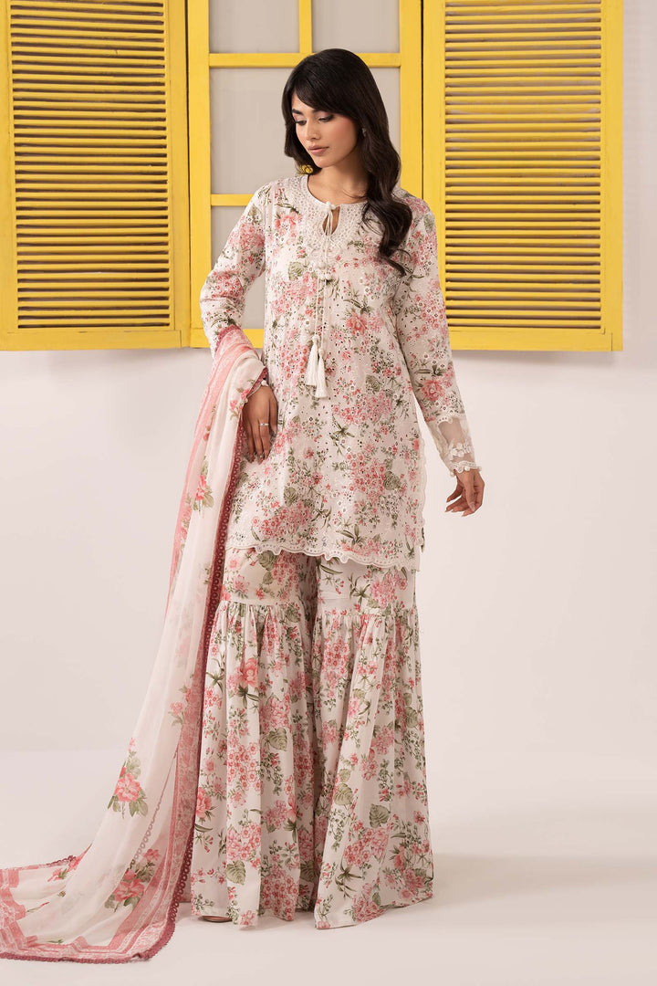 3 Piece Embroidered Lawn Suit Luxury Pret DW26201-ESM-OFW