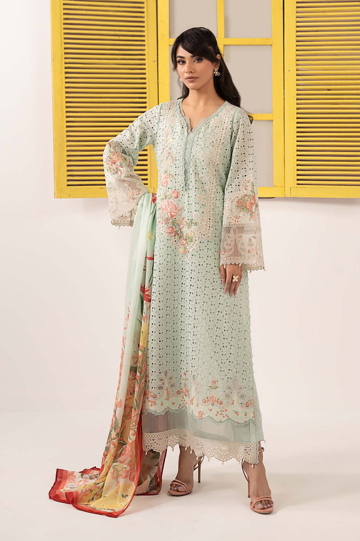 3 Piece Embroidered Lawn Suit Luxury Pret DWE2622-ESM-LBU