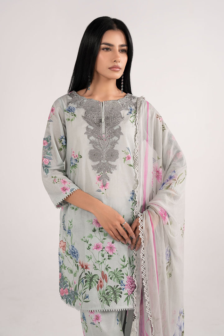 3 Piece Embroidered Lawn Suit Luxury Pret DWE2635-ESM-FRZ