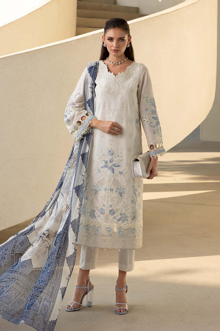 3 Piece Embroidered Lawn Suit Luxury Pret DWE2662-ESM-OFW