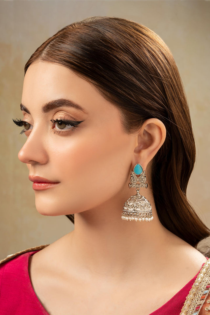 Tribal Jhumka All (Jewelry) JERA810-999-TQS