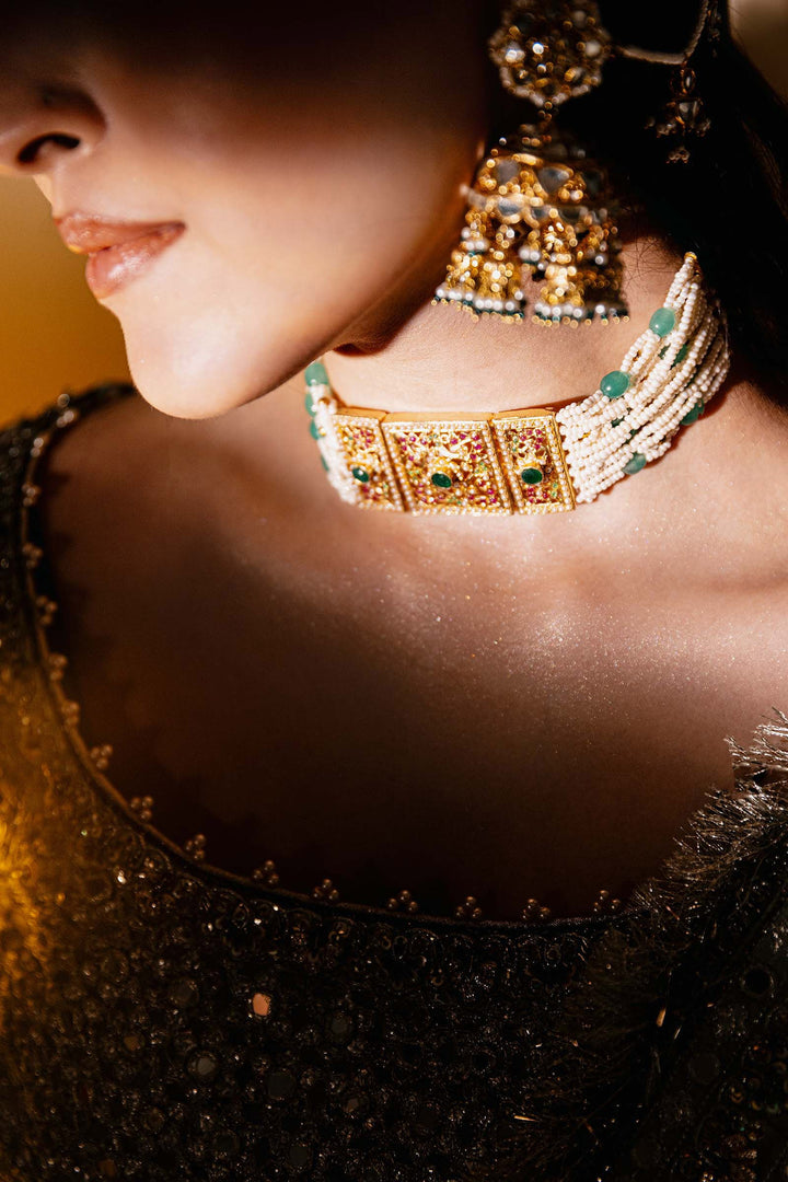 Abyah Choker Set All (Jewelry) JTW2502-999-JGN