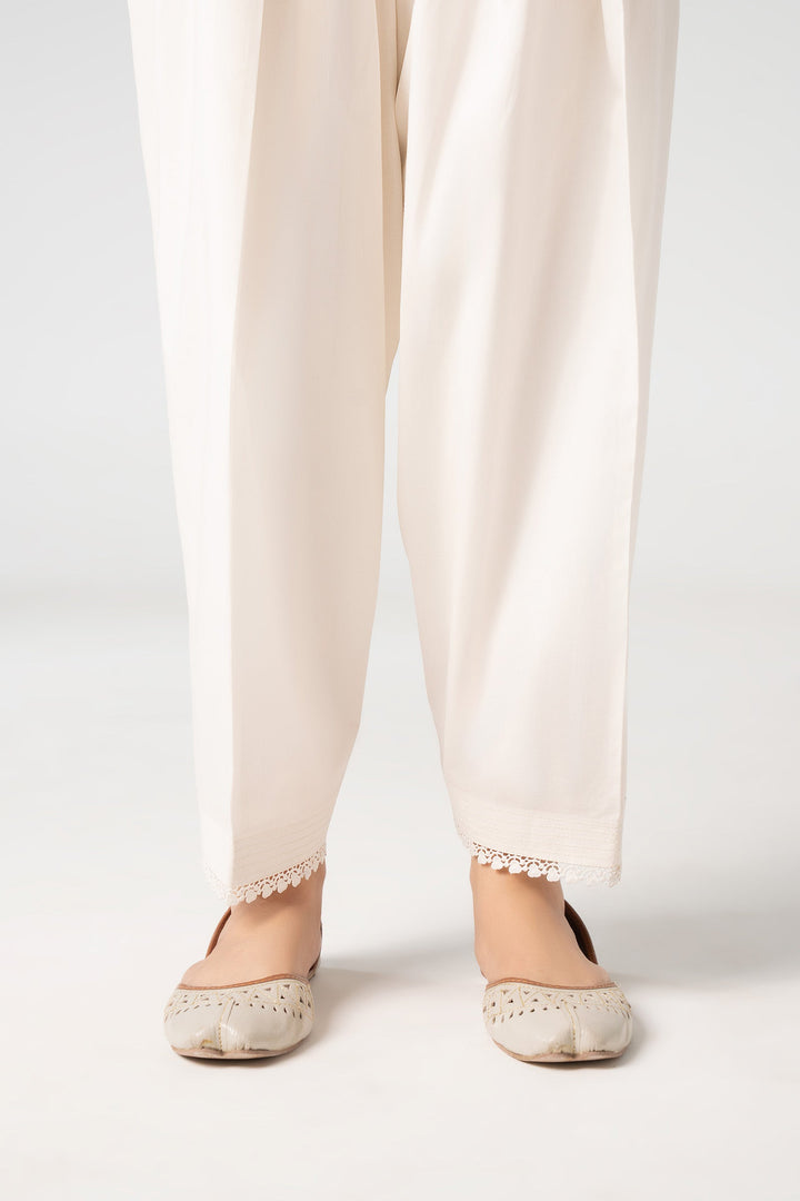 Dyed Cambric Shalwar Bottoms MBC2602-ESM-IRY