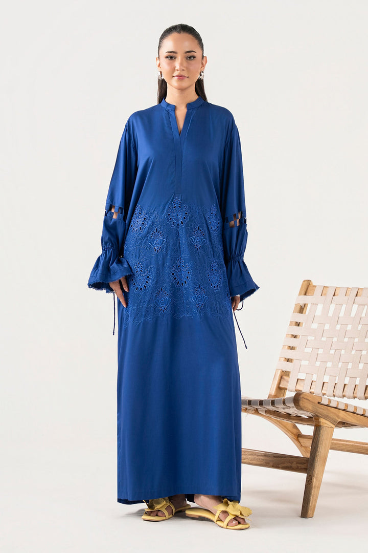Dyed Arabic Lawn Shirt m-basic Casuals MB26146-ESM-EBU
