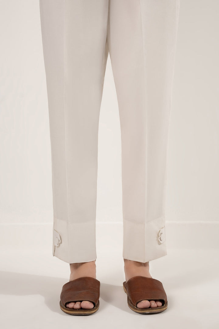 Dyed Cambric Trouser Bottoms MB26166-ESM-WHT