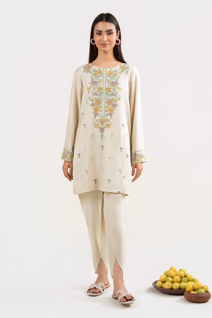 2 Pc Embroidered Arabic Lawn Suit m-basic 3 Piece MB26241-ESM-OFW