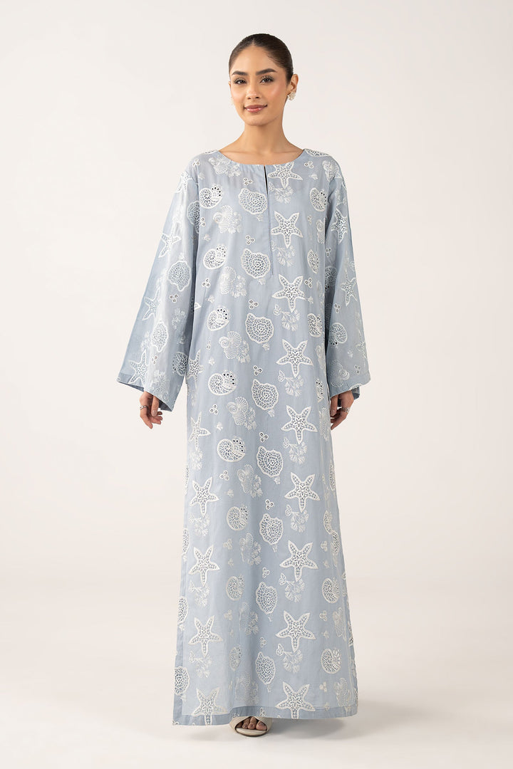 2 Pc Embroidered Lawn Suit m-basic Casuals MBC2656-ESM-IBU