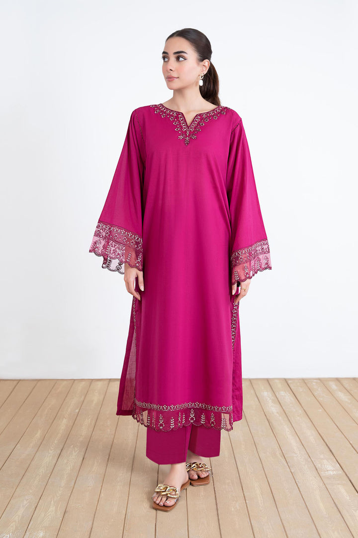 2 Piece Embroidered Lawn Suit m-basic 3 Piece MB24121-ESM-MGT