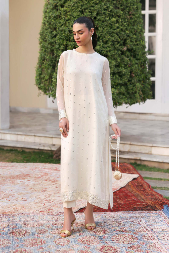 2 Pc Embroidered Chiffon Suit Eid Collection MBF2610-ESM-OFW