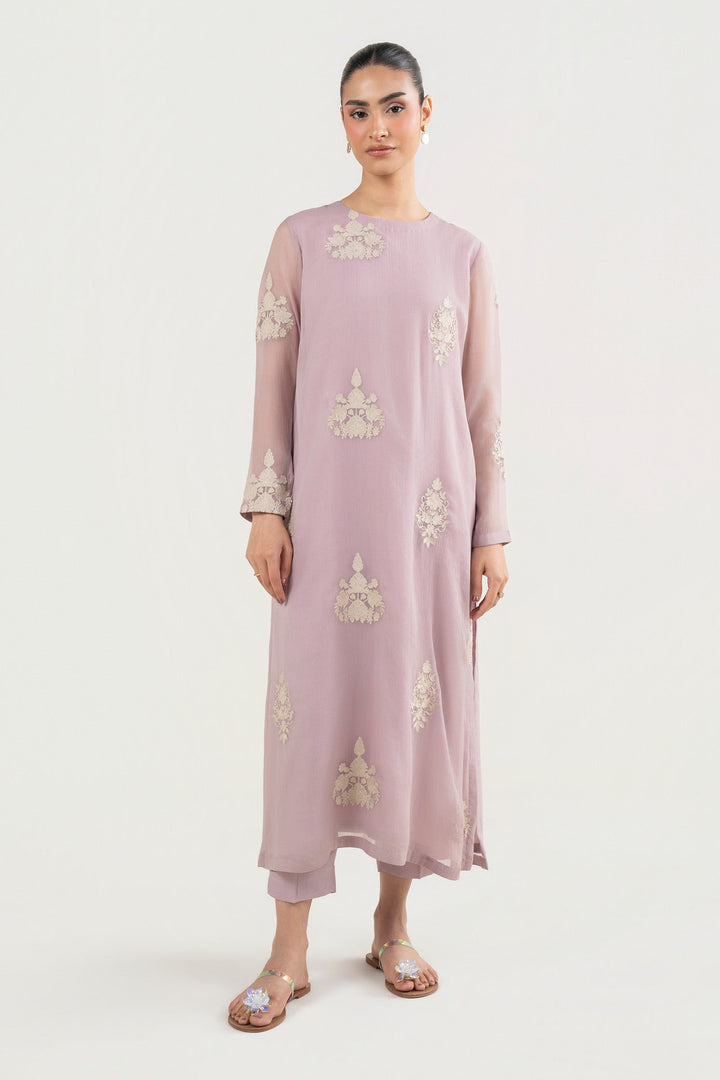2 Pc Embroidered Chiffon Suit Eid Collection MBF2622-ESM-LIA