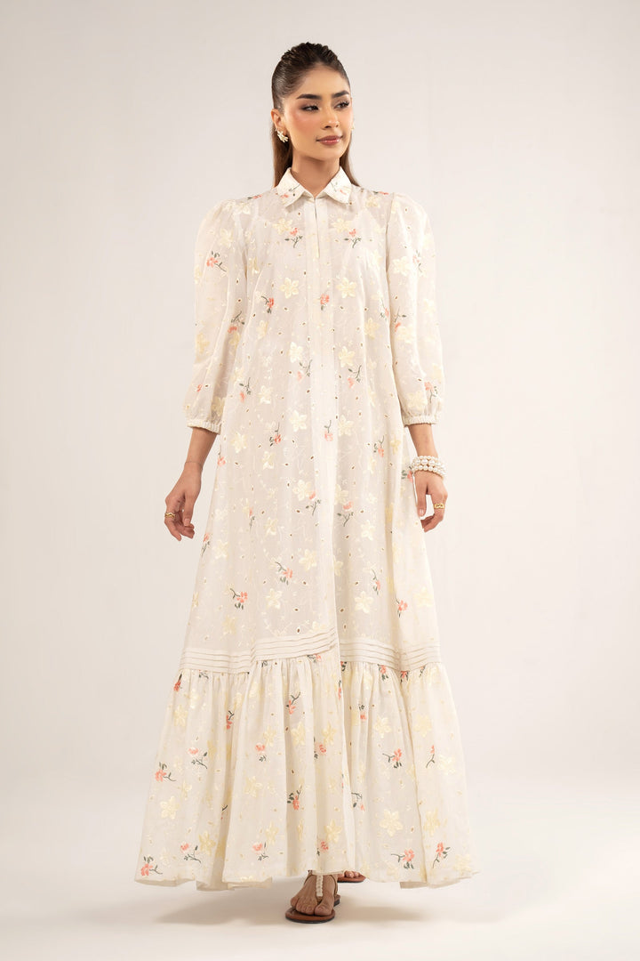 Embroidered Lawn Dress m-basic Casuals MBSST08-ESM-OFW