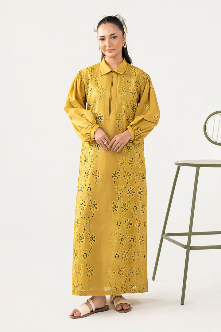 Embroidered Arabic Lawn Dress m-basic Casuals MBSST09-ESM-LGN