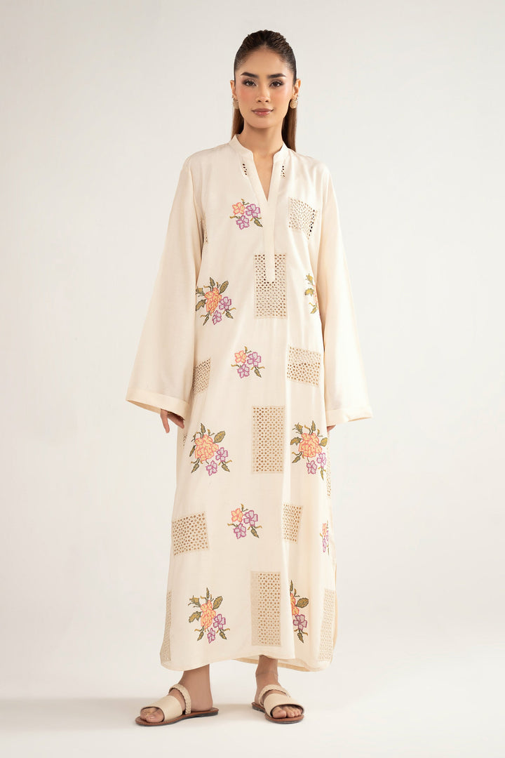 Embroidered Arabic Lawn Shirt m-basic Casuals MBSST12-ESM-OFW