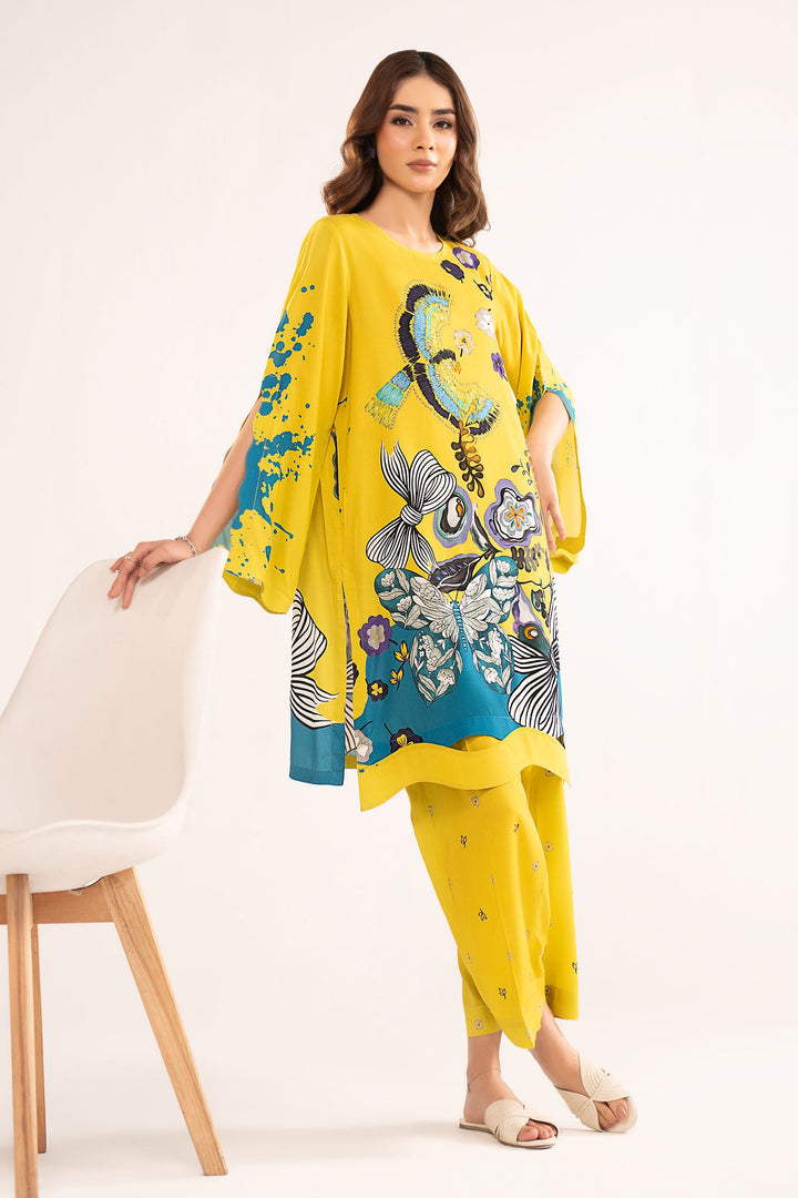 2 Pc Printed Arabic Lawn Suit m-basic Casuals MBSST41-ESM-NGR