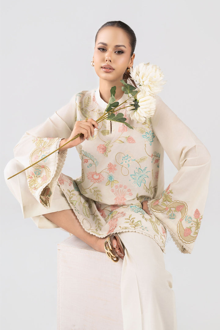 2 Pc Embroidered Lawn Suit m-basic Casuals MBSST59-ESM-OFW