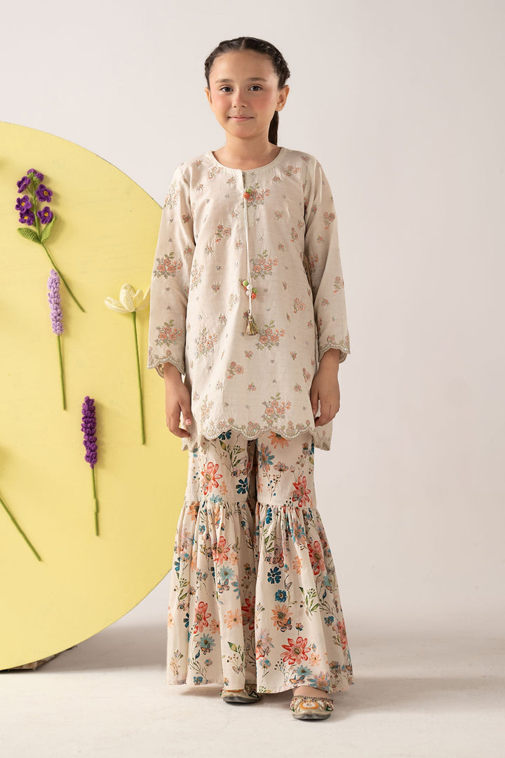 2 Piece Embroidered Dobby Lawn Suit Eid Collection MDF2643-023-OFW